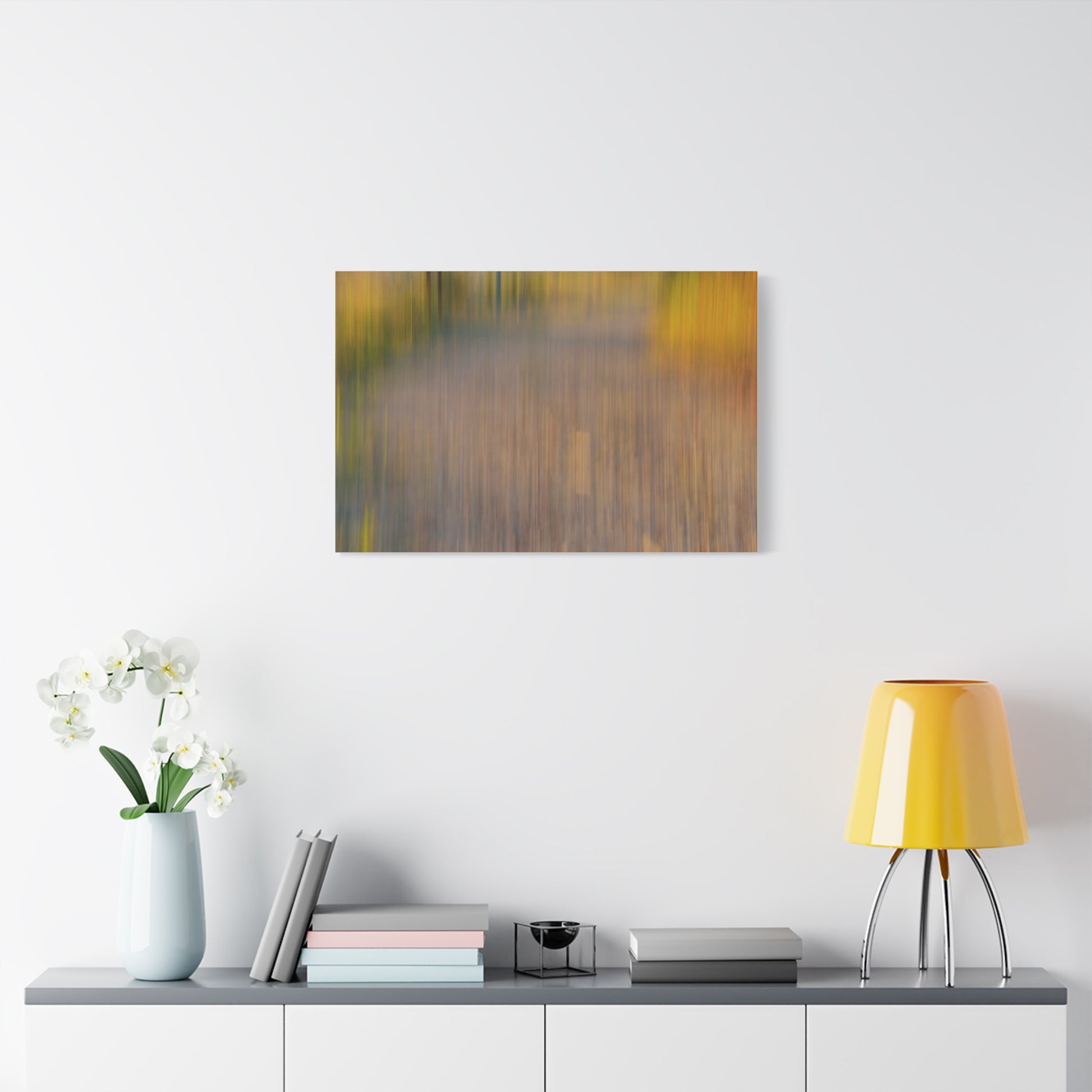 Abstract Landscape Canvas Art - 1.25" Stretched Wall Decor - TRV
