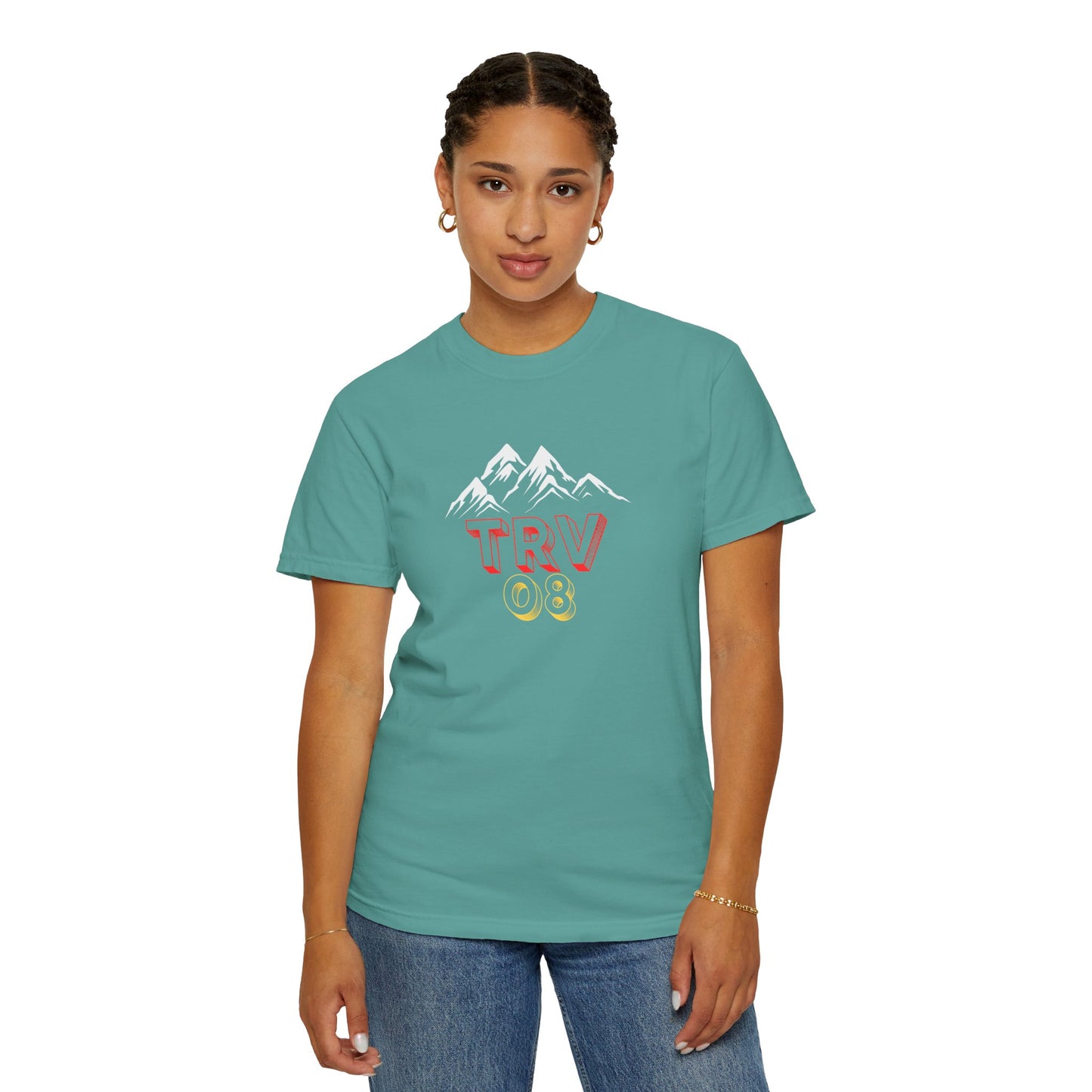 TRV08 Logo Tee | Unisex Garment-Dyed T-Shirt