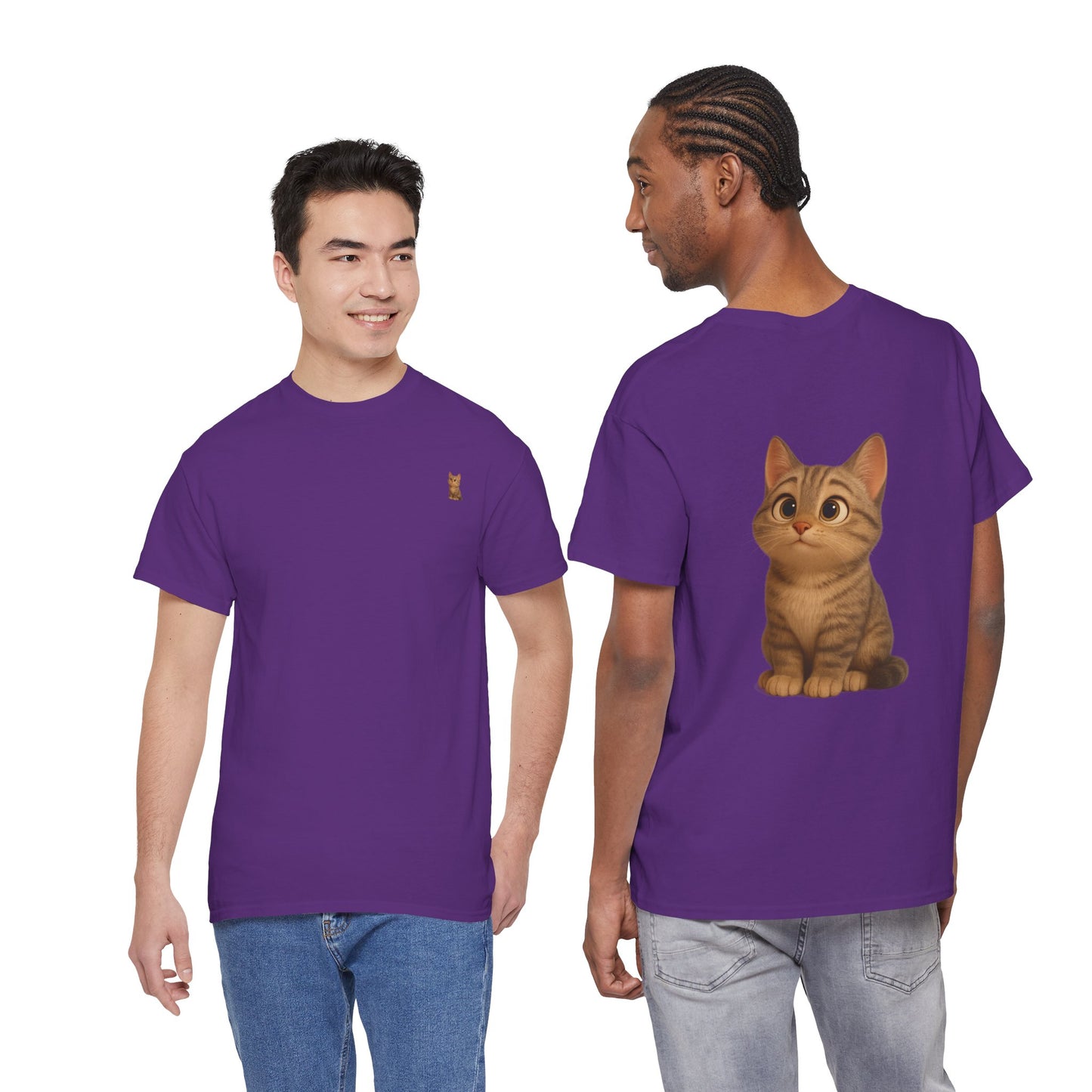 Adorable Cat Graphic Tee, Cute Pet Lover's Shirt, Animal Lover's Gift, Cozy Everyday T-Shirt, Perfect for Cat Lovers