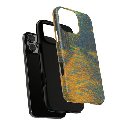 Artistic Phone Case for Nature Lovers, Tough Cases, Vibrant Design, Gift for Friends, Phone Accessories, Unique Artwork - TRV