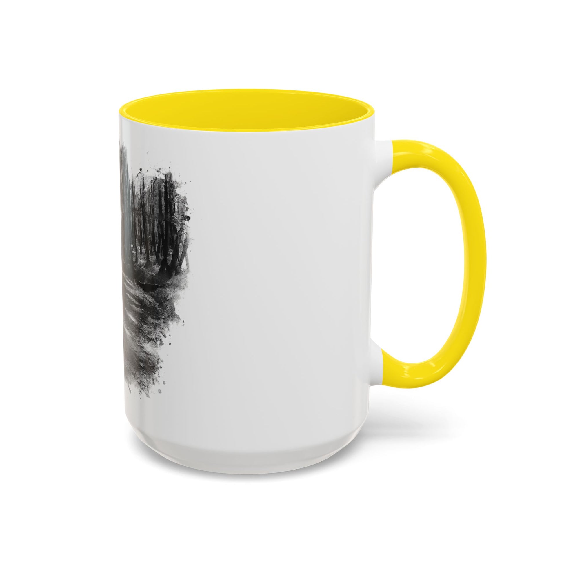 Moody Abstract Forest Coffee Mug | Unique Gift for Nature Lovers, Cozy Home Decor, Perfect for Coffee, Tea, and Hot Chocolate - TRV