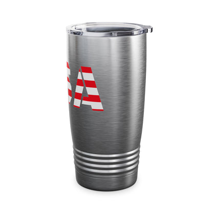 Patriotic Travel Tumbler, 20oz US Flag Design, Coffee Cup, Insulated Mug, USA Travel Mug, Perfect for Independence Day, Summer BBQs, [...]