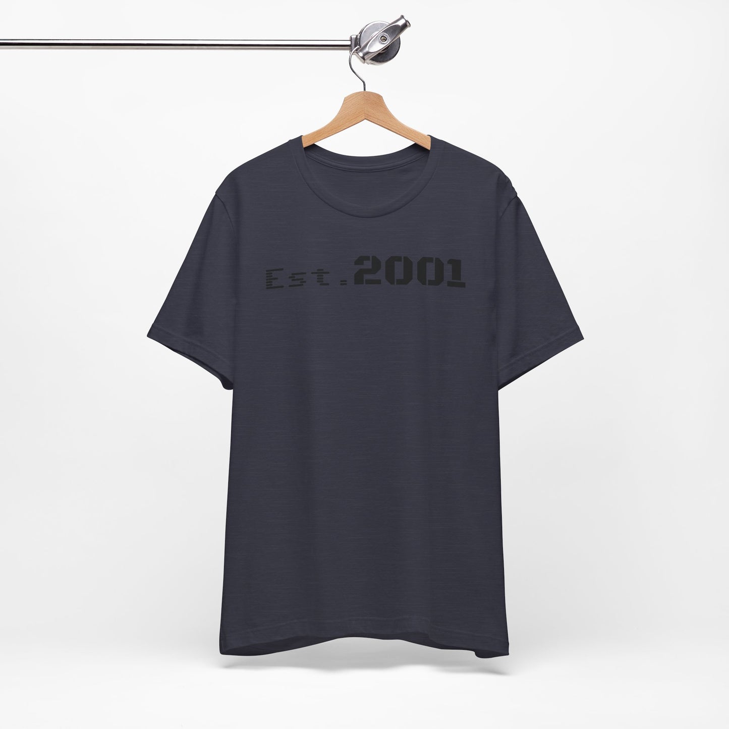 Est. 2001 Unisex Tee - Timeless Casual Wear, Birthday Gift, Nostalgic Fashion, Everyday Comfort, Trendy Streetwear