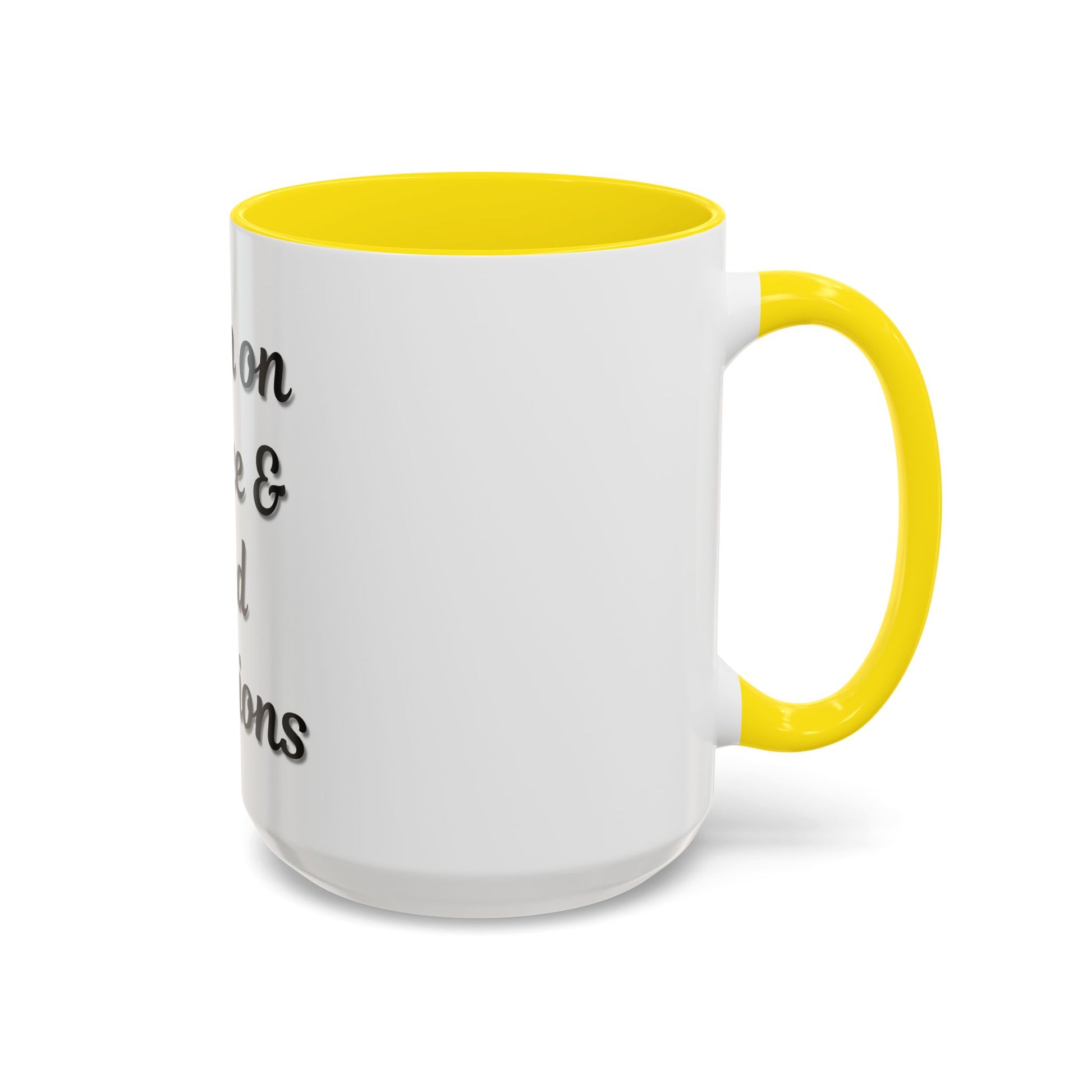 Funny Coffee Mug - "I Run on Coffee & Bad Decisions" - Perfect Gift for Coffee Lovers - TRV