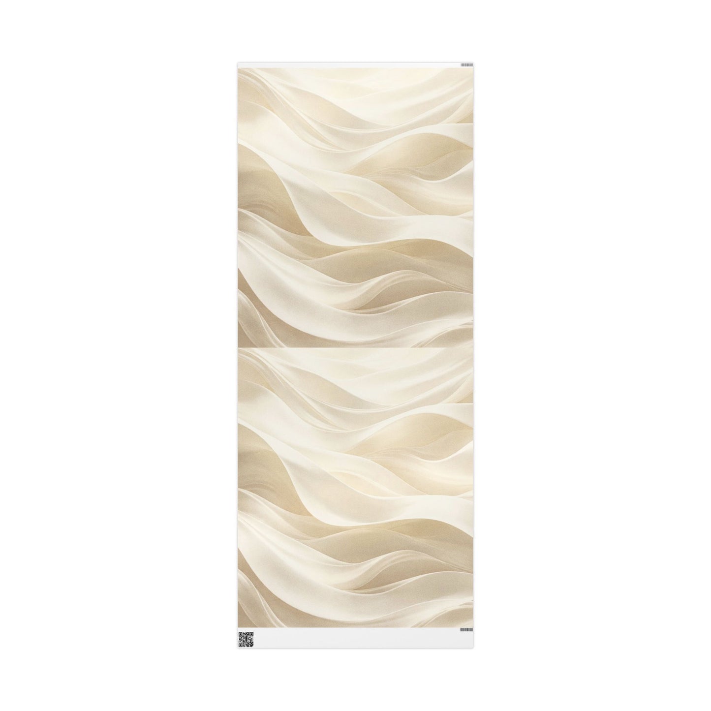 Elegant Cream Marble Wrapping Paper Roll