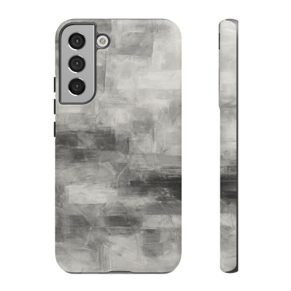 Stylish Phone Case for Tough Protection, Marble Grey Design, Customizable Gift for Her, Unisex Mobile Accessory, Birthday Present, [...] - TRV