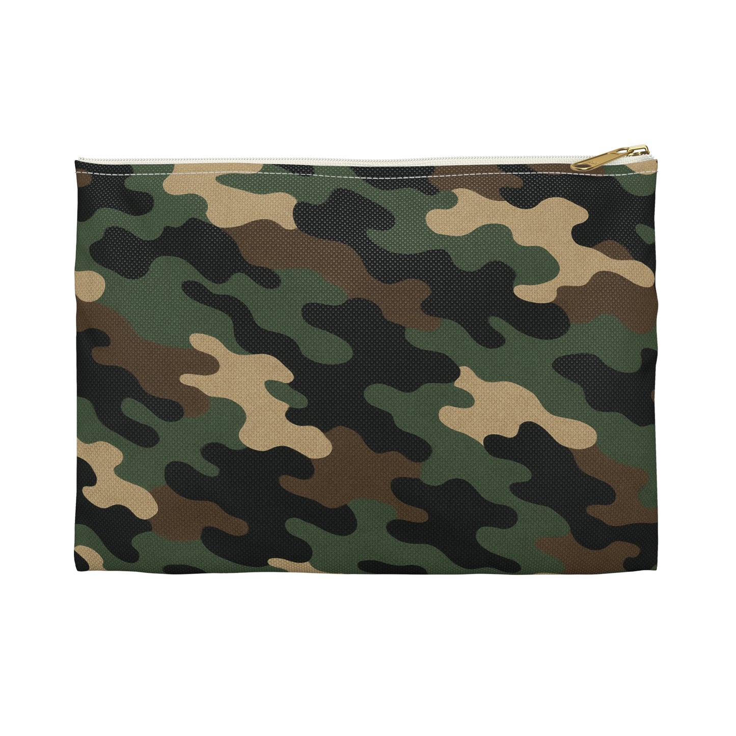 Camouflage Accessory Pouch - Chic Camo Makeup Bag, Gear Organizer, Travel Essentials, Military Style, Gift for Him/Her