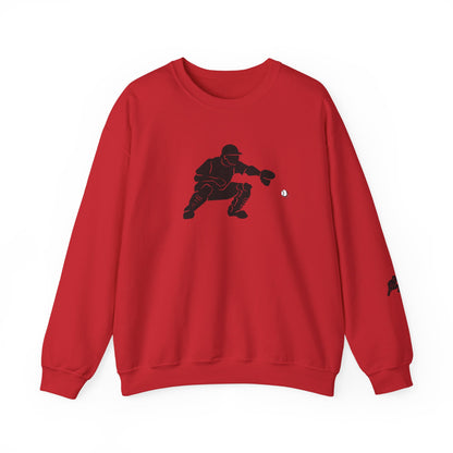 Baseball Catcher Crewneck Sweatshirt | Unisex Sports Apparel | Perfect for Game Days, Gifts, and Casual Wear | Baseball Lover's Gift - TRV