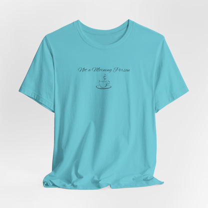 Casual Graphic Tee for Everyday Comfort, Unisex Jersey Tee with Inspirational Quote, Gift for Friends, Birthday Gift, Motivational Tee