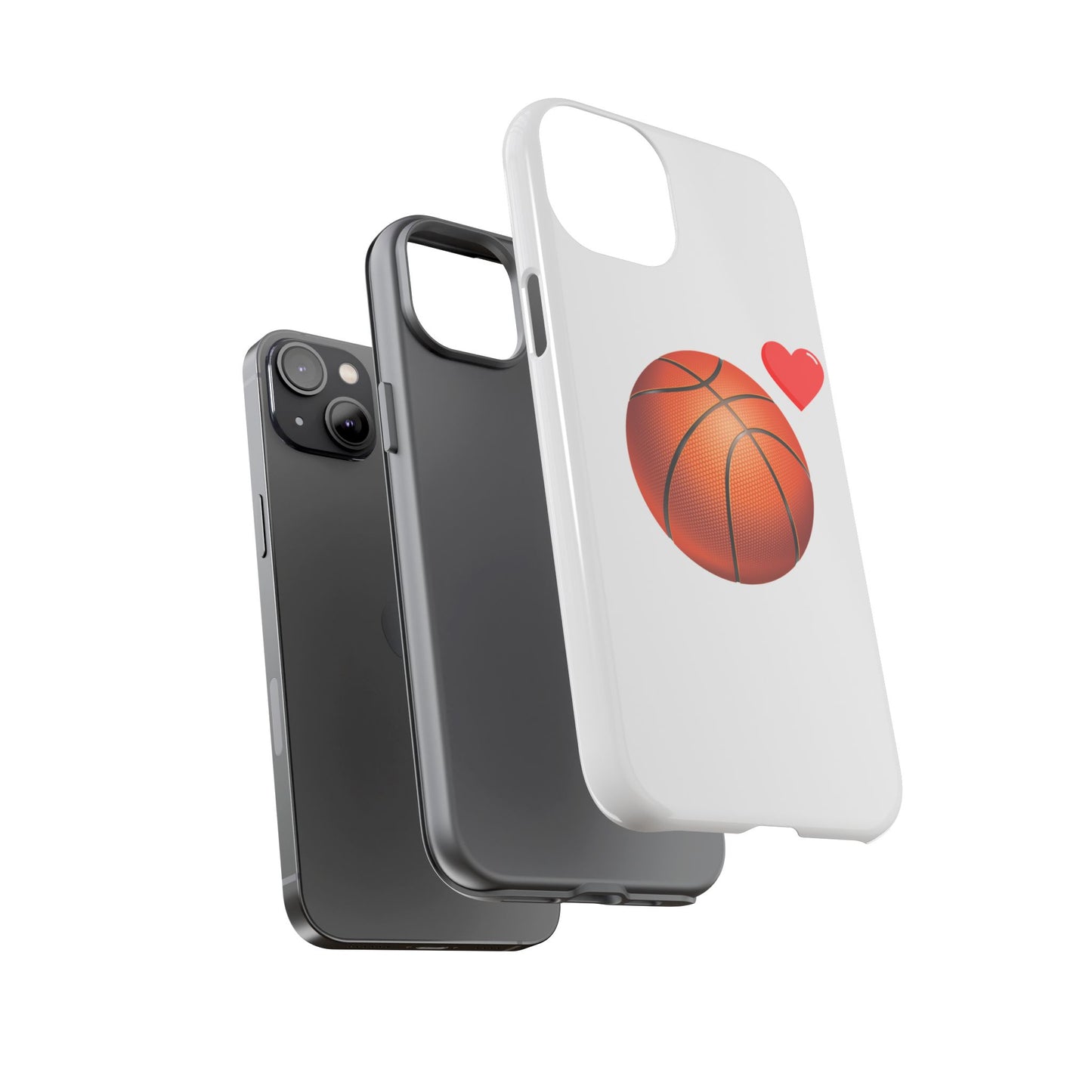 Basketball Phone Case, Love Basketball Case, Sports Gift, Athletic Style, Unique Phone Cover - TRV