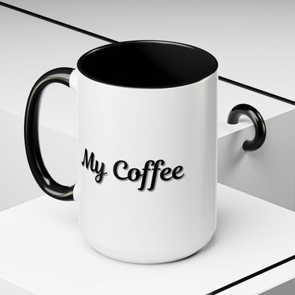 Personalized Coffee Mug, Custom Accent Cups for Coffee Lovers - 11oz & 15oz, Gift for Him or Her, Ceramic Tea Cup with Name, Kitchen