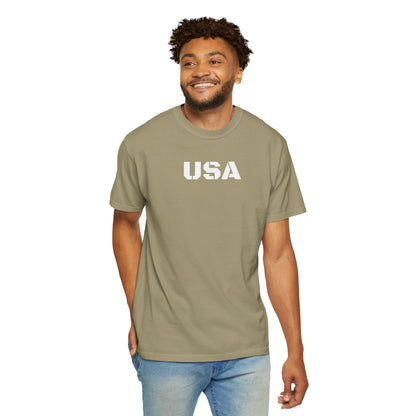 USA Vintage Unisex T-Shirt, Soft Cotton Tee, Casual Wear, Gifts for Her & Him, Summer Essentials, Independence Day Apparel - TRV