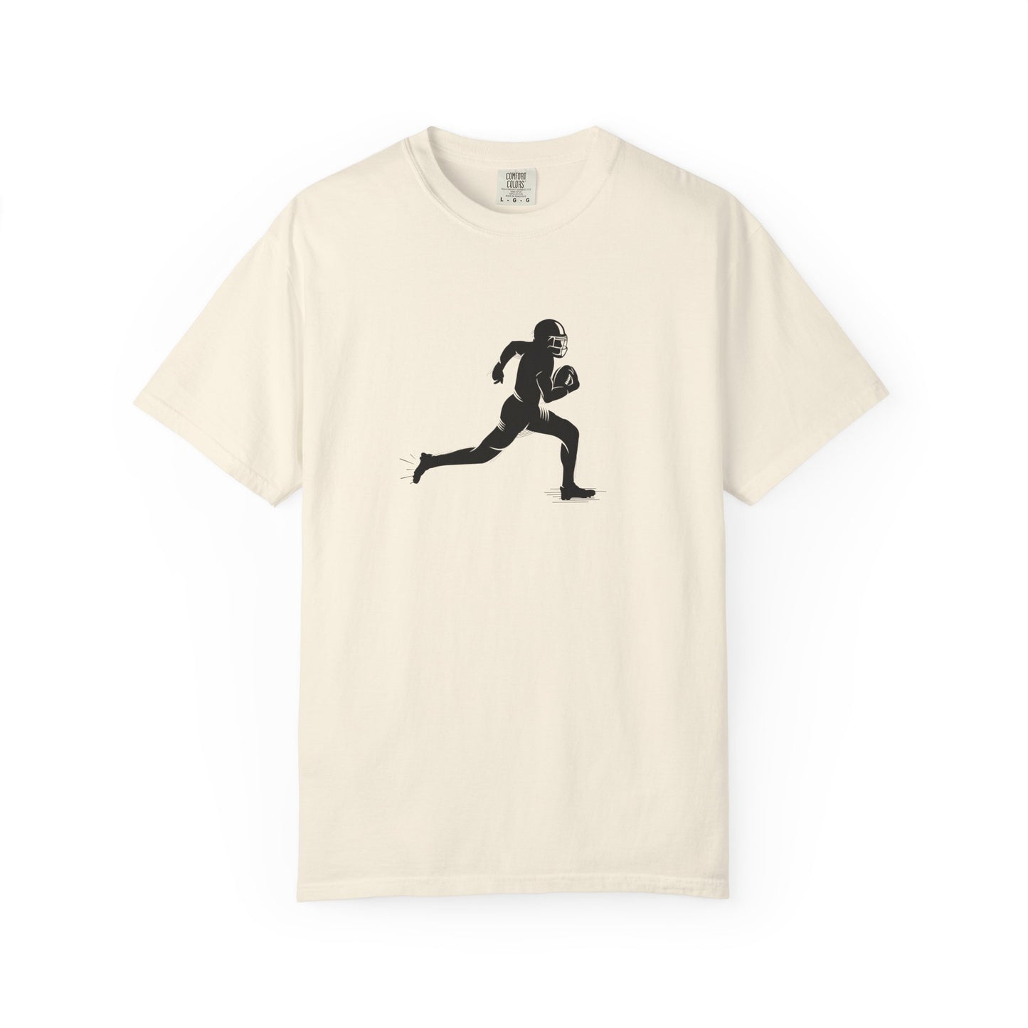 Football Player Graphic Unisex T-Shirt, Casual Sports Tee, Gift for Athletes, Workout Shirt, Everyday Wear, Unique Running Apparel
