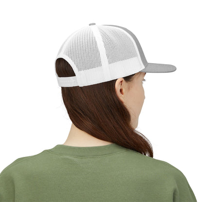 Custom Embroidered Snapback Trucker Cap | Birthday Gift, Fashion Accessory, Casual Wear, Unisex Gift, Vintage Style Hat - TRV