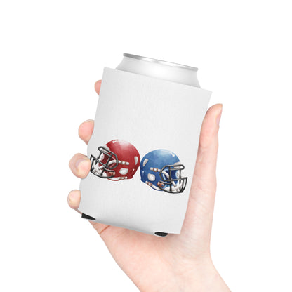 Game Day Can Cooler, Sports Team Drink Holder, Football Fan Gift, Tailgate Accessories, Party Beer Sleeve, Custom Cooler - TRV