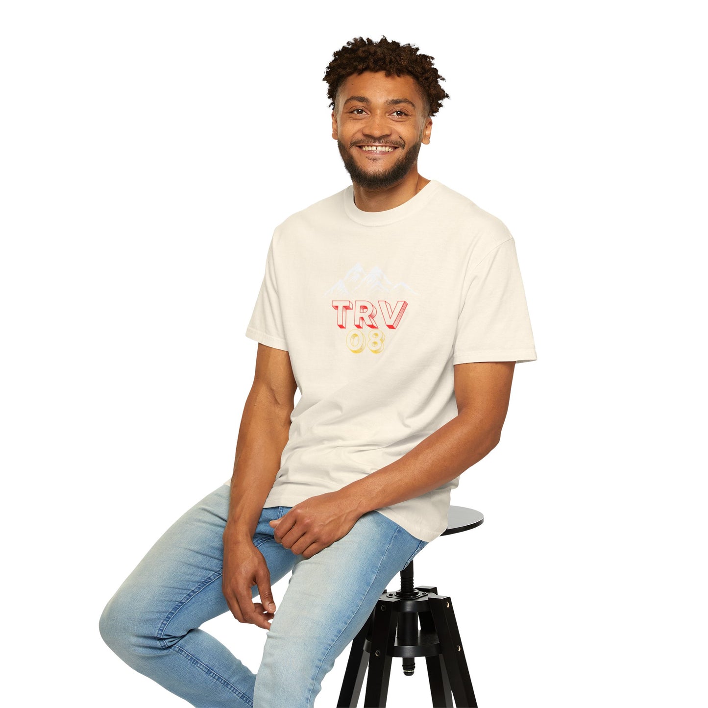 TRV08 Logo Tee | Unisex Garment-Dyed T-Shirt