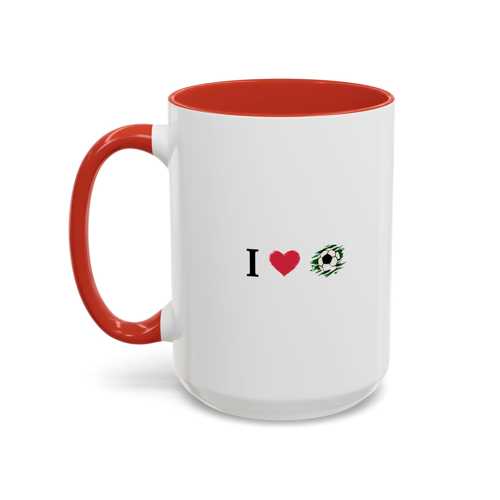 Soccer Love Mug - Accent Coffee Mug (11 & 15oz) | Perfect Gift for Soccer Fans, Sports Gifts, Customized Mugs, Birthday Present, Fan [...] - TRV