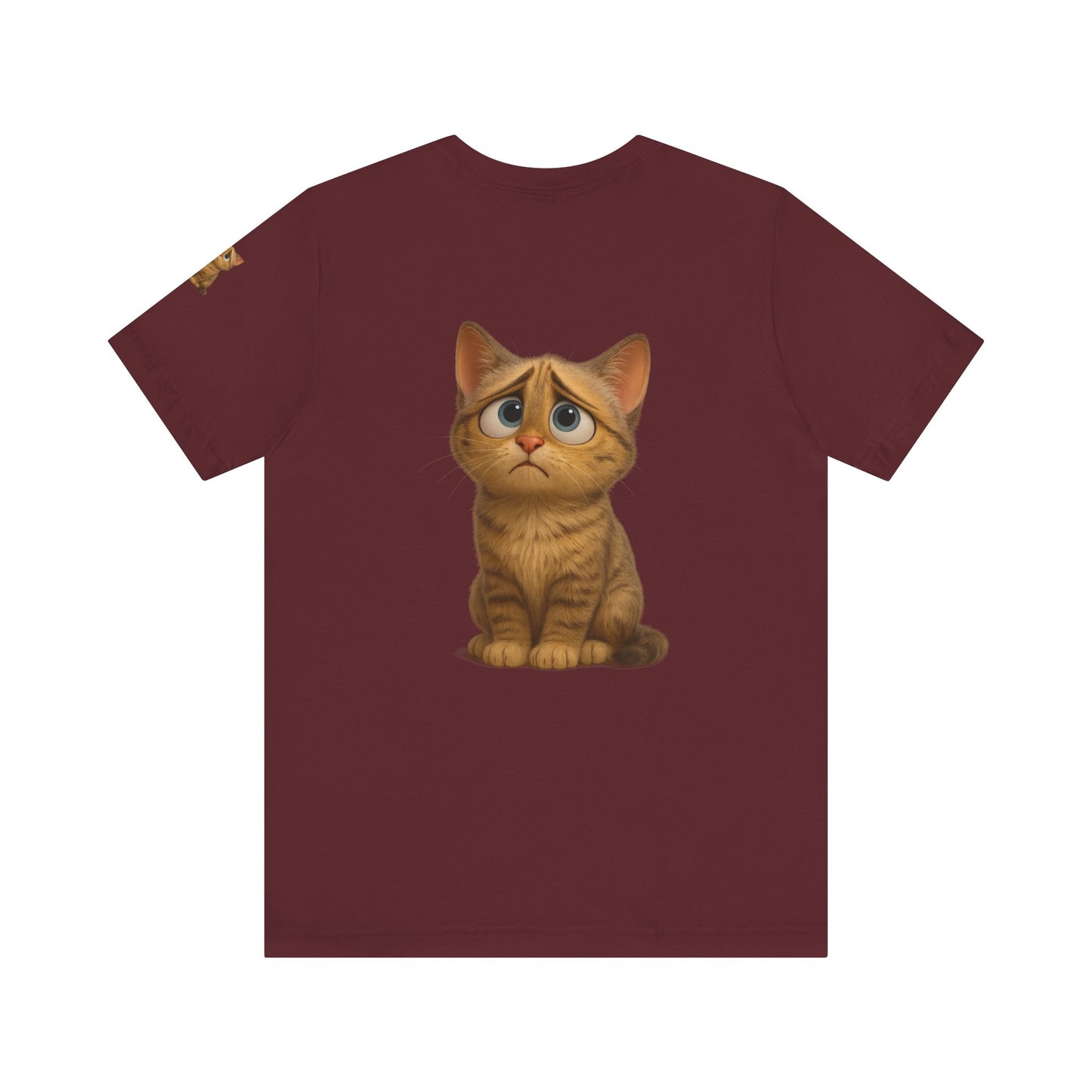 Adorable Cat Graphic Tee, Cute Pet Lover Shirt, Animal Lover Gift, Funny Cat Apparel, Birthday, Christmas, Everyday Use - TRV