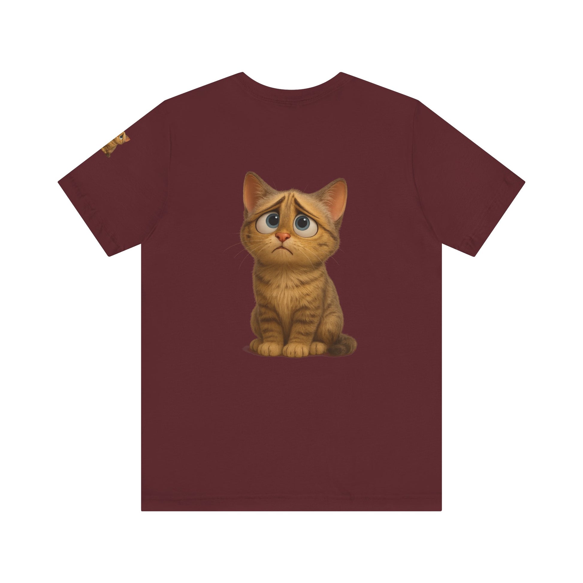 Adorable Cat Graphic Tee, Cute Pet Lover Shirt, Animal Lover Gift, Funny Cat Apparel, Birthday, Christmas, Everyday Use - TRV