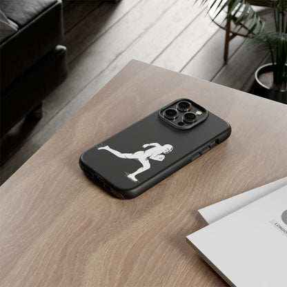 Football Player Phone Case, Tough Cases, Sports Phone Cover, Gift for Athletes, iPhone & Samsung Accessories, Running Player Design - TRV