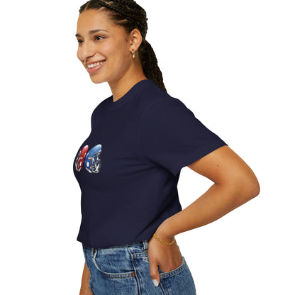 Unisex Football Rivalry T-Shirt - Perfect Gift for Game Day, Sports Fans, Tailgating, Football Season, Team Spirit Gear