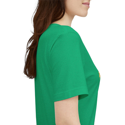 Unisex graphic T-shirt by Printify featuring a humorous 69 and French fries design on soft fabric.