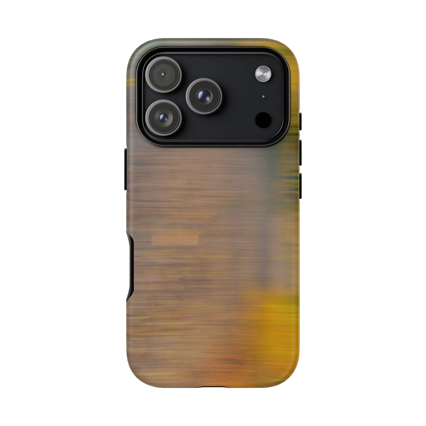 Autumn Blur Tough Phone Case — Fall Colors Protective iPhone Cover