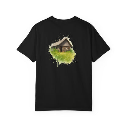 Nature-Inspired Unisex Garment-Dyed T-Shirt, Eco-Friendly Tee, Summer Casual Wear, Gift for Nature Lovers, Relaxed Fit T-Shirt - TRV