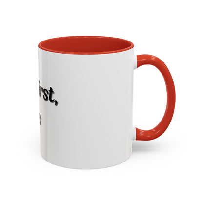 But First, Books Accent Coffee Mug - Perfect Gift for Book Lovers - TRV