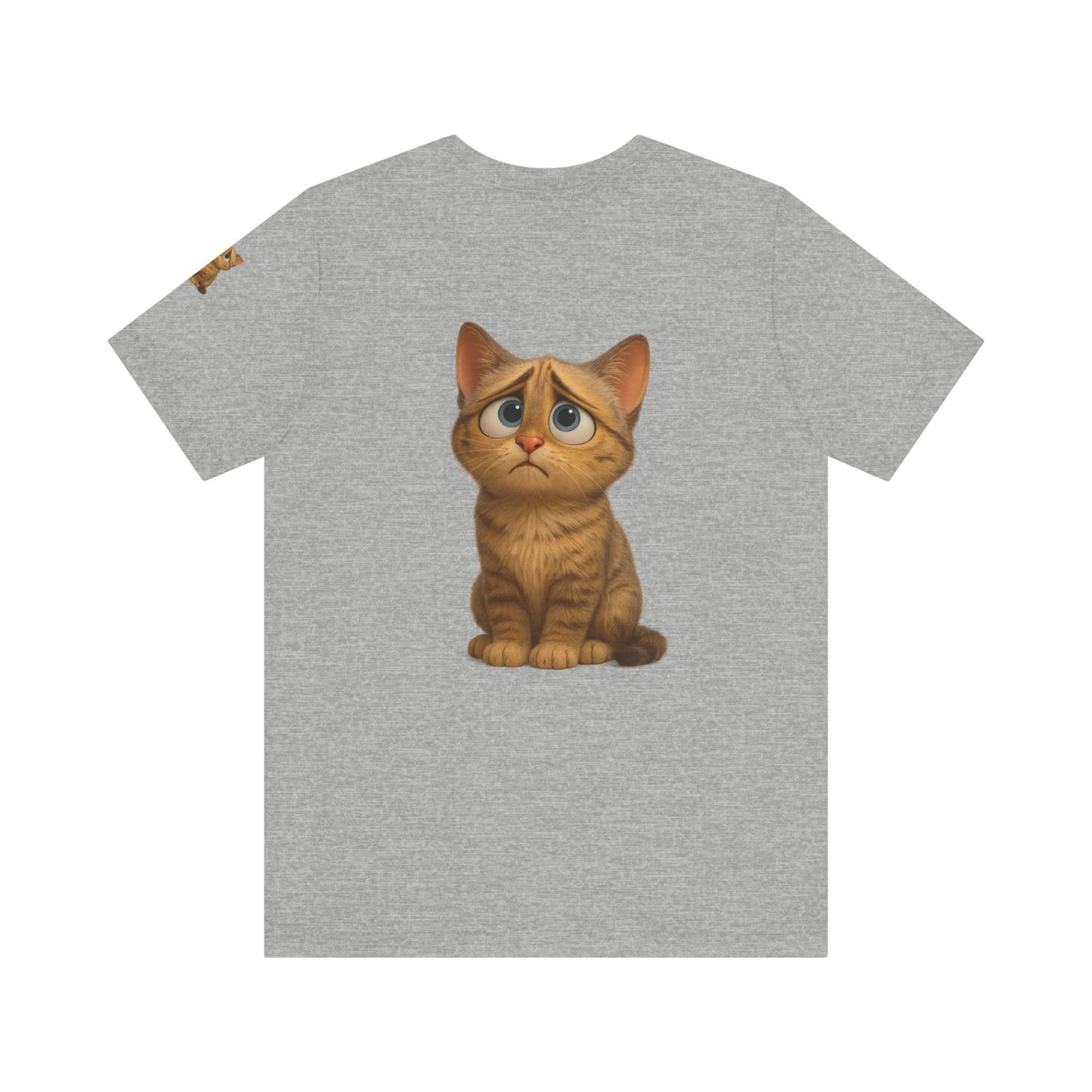 Adorable Cat Graphic Tee, Cute Pet Lover Shirt, Animal Lover Gift, Funny Cat Apparel, Birthday, Christmas, Everyday Use - TRV