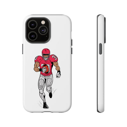 Football Player Tough Case, Sports Phone Cover, Athlete Gift, Tough Phone Case, Fall Sports, Football Lover's Accessory - TRV