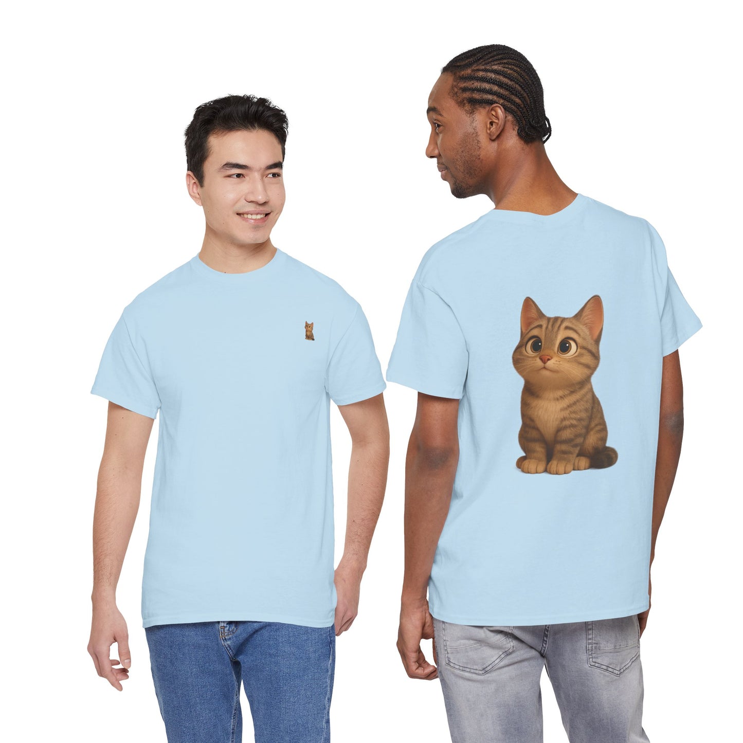 Adorable Cat Graphic Tee, Cute Pet Lover's Shirt, Animal Lover's Gift, Cozy Everyday T-Shirt, Perfect for Cat Lovers