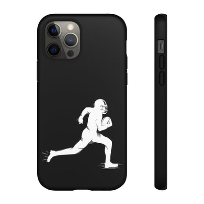 Football Player Phone Case, Tough Cases, Sports Phone Cover, Gift for Athletes, iPhone & Samsung Accessories, Running Player Design - TRV