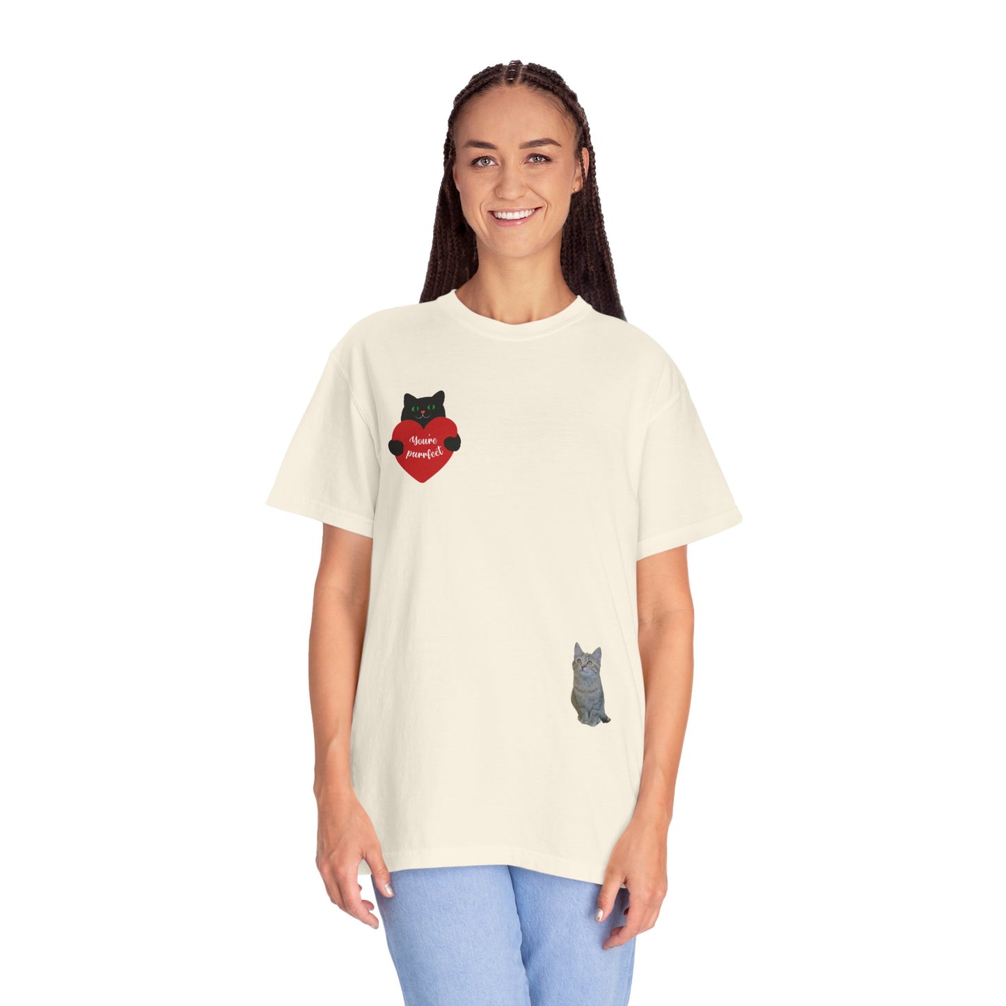 Cat Lover Unisex T-Shirt, Cute Cat Tee, Gift for Cat Owners, Animal Lover Shirt, Birthday Gift, Casual Comfort Tee, Pet Theme - TRV
