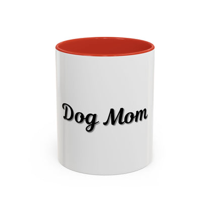 Dog Mom Accent Coffee Mug - Perfect Gift for Pet Lovers - TRV