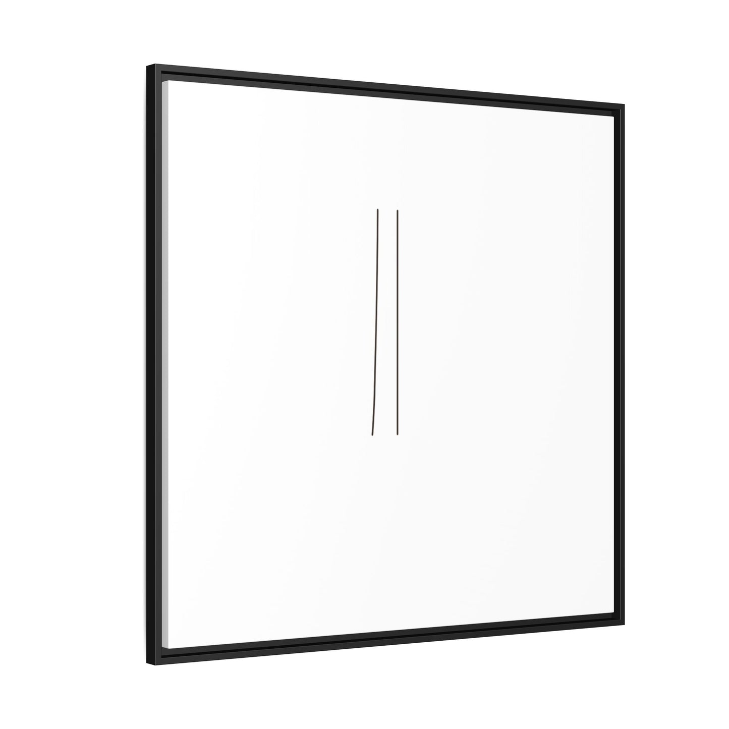 Minimal Line Art | Matte Canvas Framed