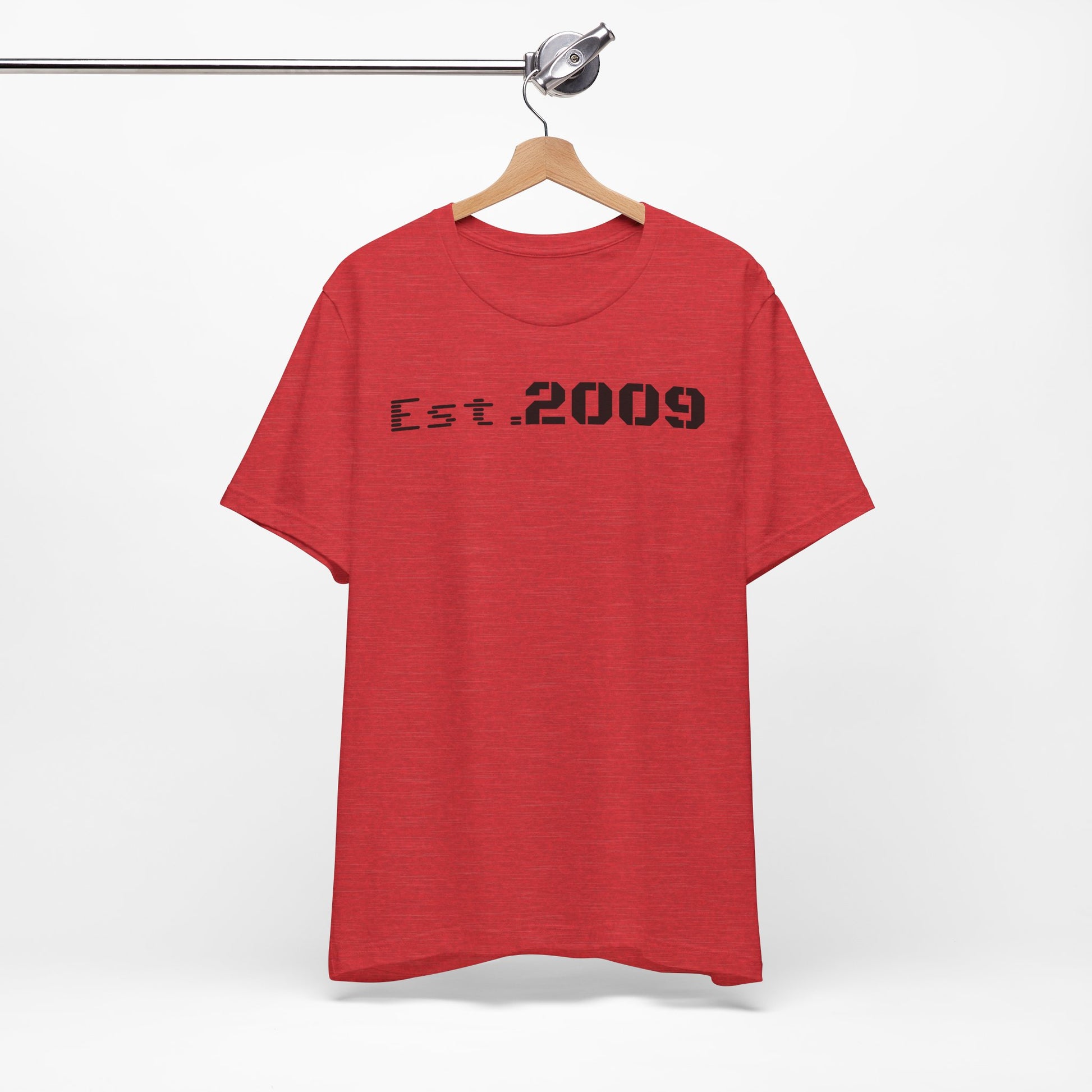 Established 2009 Unisex Tee - Casual Wear, Birthday Gift, Graduation Outfit, Anniversary Shirt, Personalized Fashion - TRV