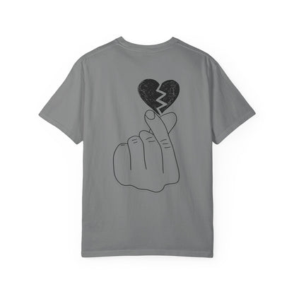 Heartbreak Unisex Garment-Dyed T-Shirt - Trendy Casual Tee for Self-Expression