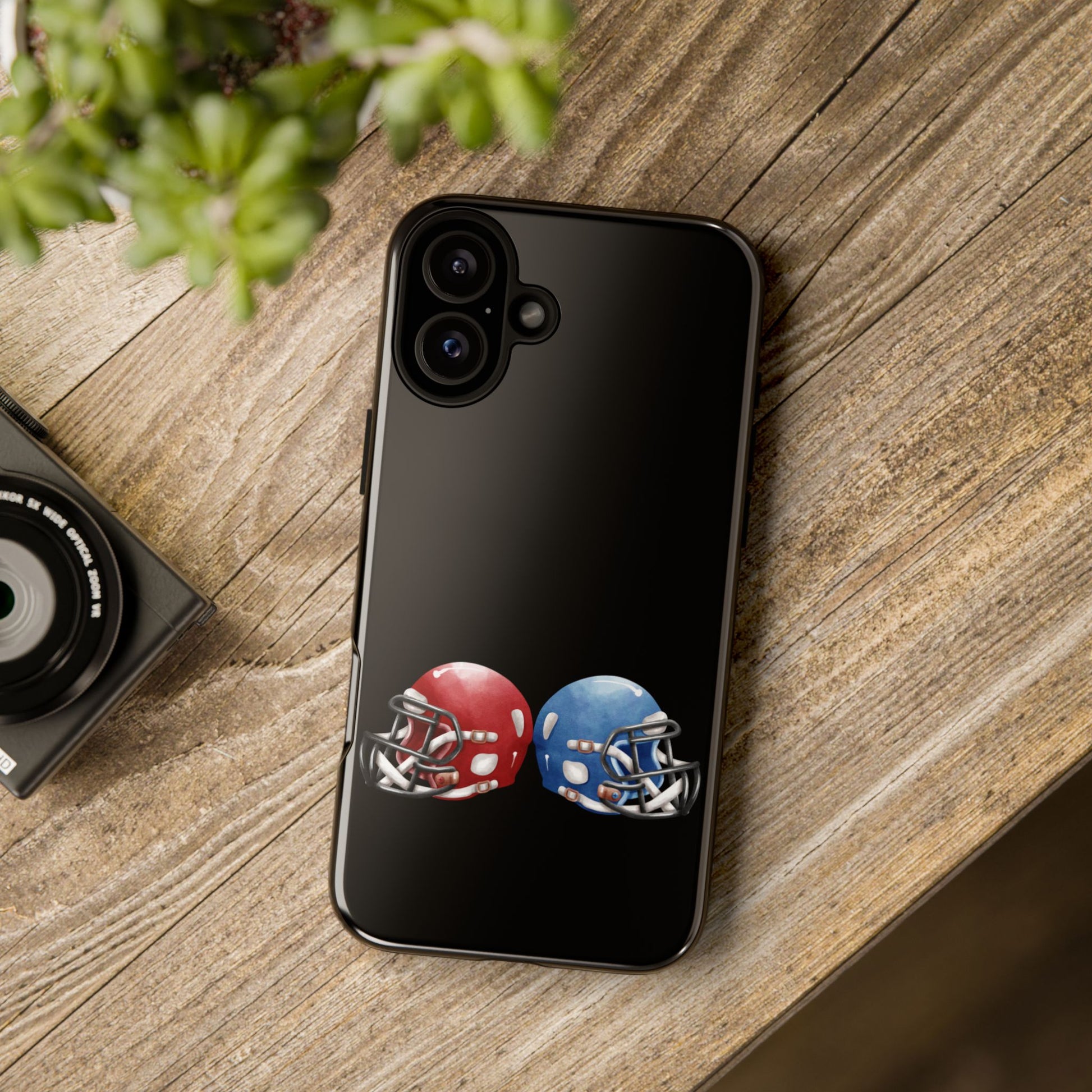 Football Helmet Phone Case, Tough Cases for Sports Fans, Gifts for Gamers, Durable Phone Cover, Unique Tech Accessories - TRV