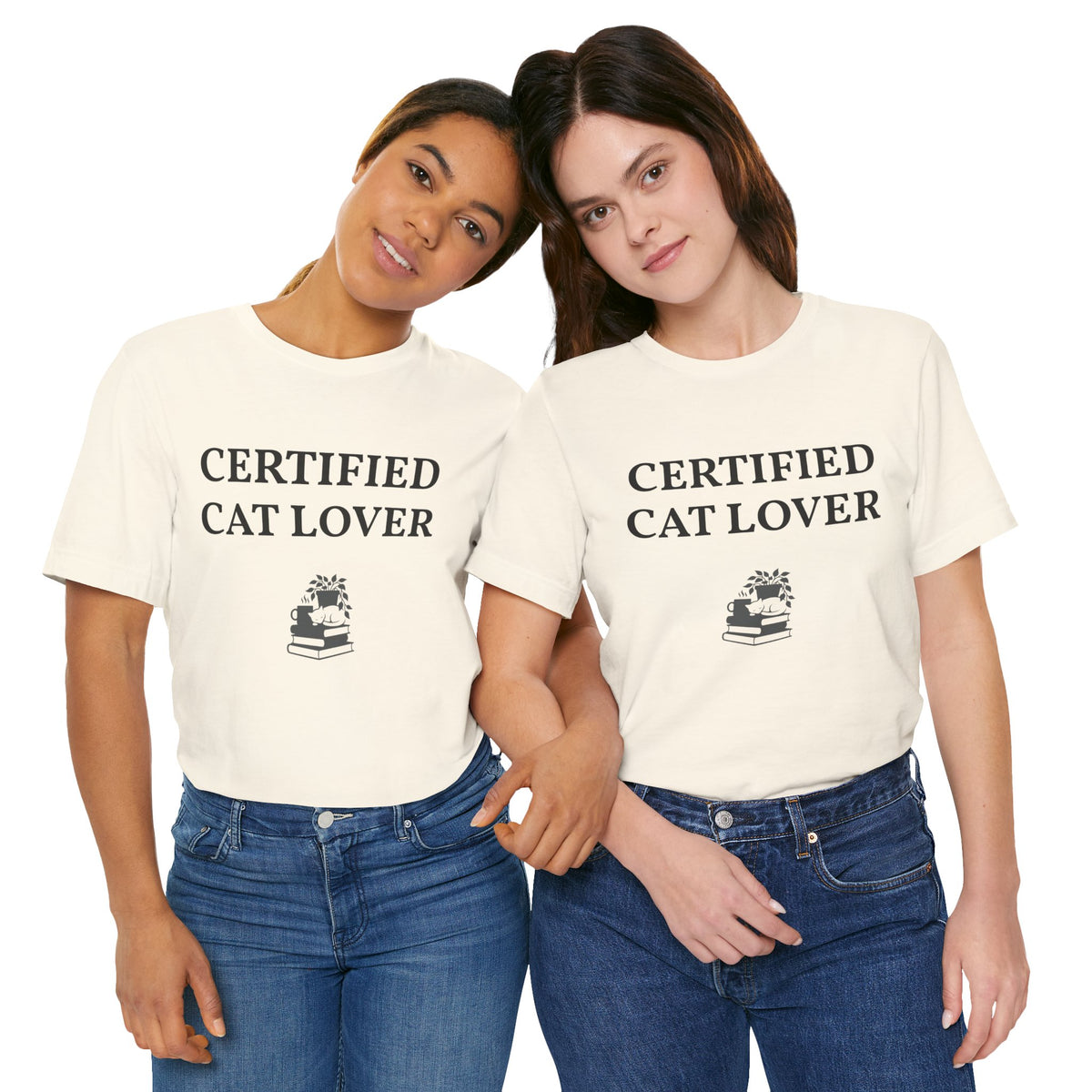 Unisex custom T-shirt by Printify with personalized design, shown as a blank white T-shirt on a plain background.