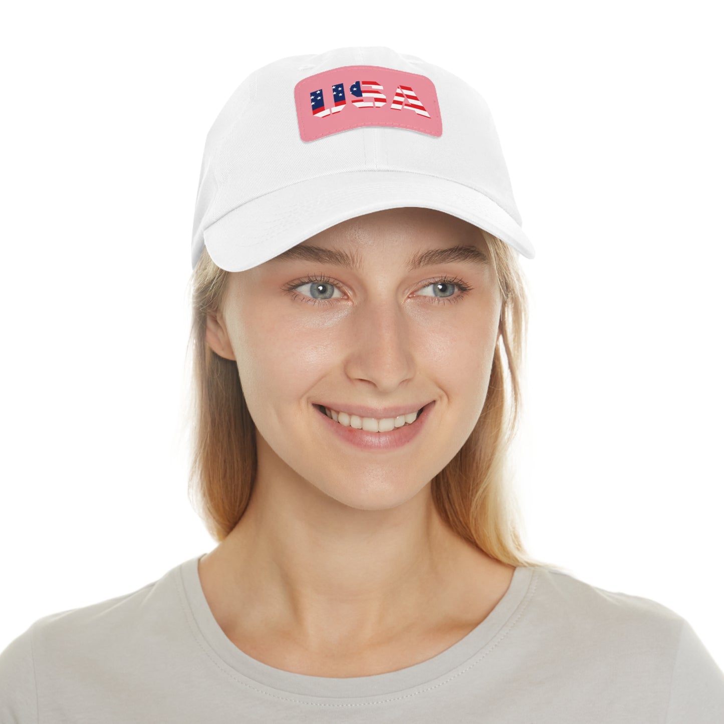 Dad Hat with USA Leather Patch - TRV