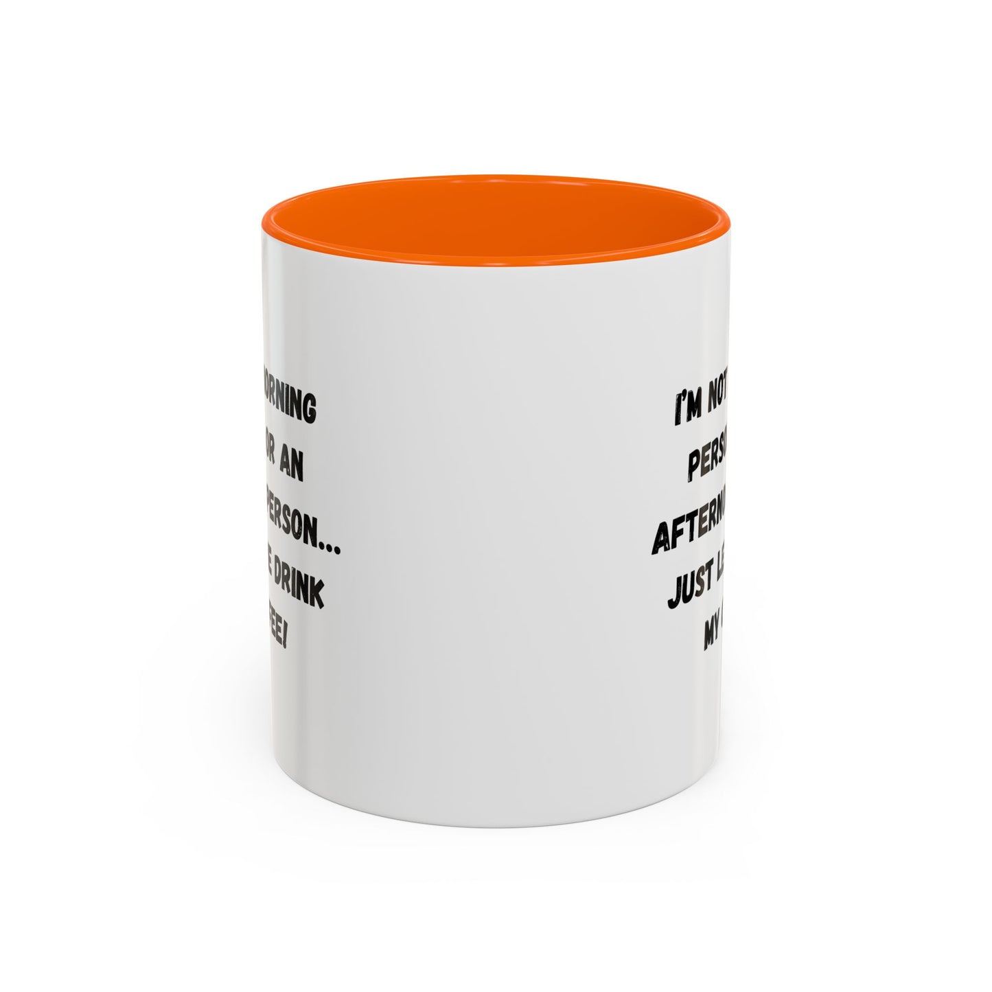 Funny Coffee Mug for Night Owls, I'm Not a Morning Person Mug, Gift for Coffee Lovers, Unique Drinkware, Humor Mug