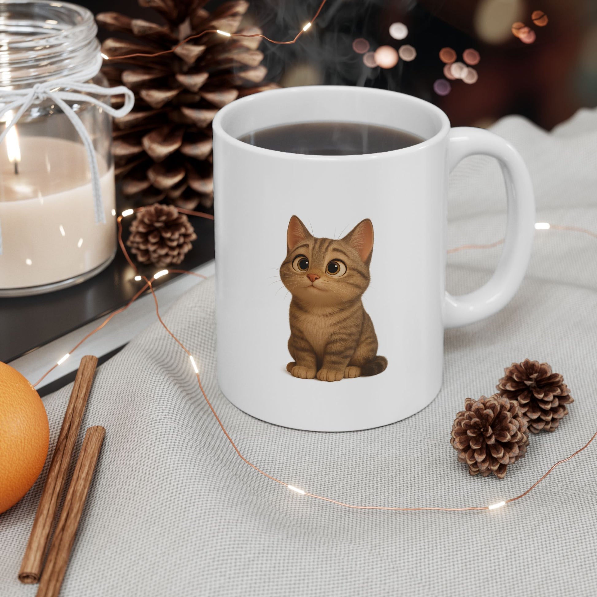 Stylish Ceramic Coffee Mug, Perfect Gift for Coffee Lovers, Funny Office Mug, Home Decor, 11oz and 15oz Options - TRV