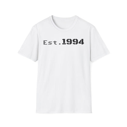 Est. 1994 Unisex Softstyle T-Shirt, Vintage Tee for Birthdays, Retro Gift, Casual Wear, Trendy Soft Shirt