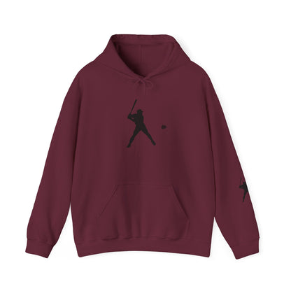 Baseball Themed Unisex Hoodie, Streetwear, Sports Fan Sweatshirt, Gift for Athletes, Casual Wear, Fall Fashion - TRV