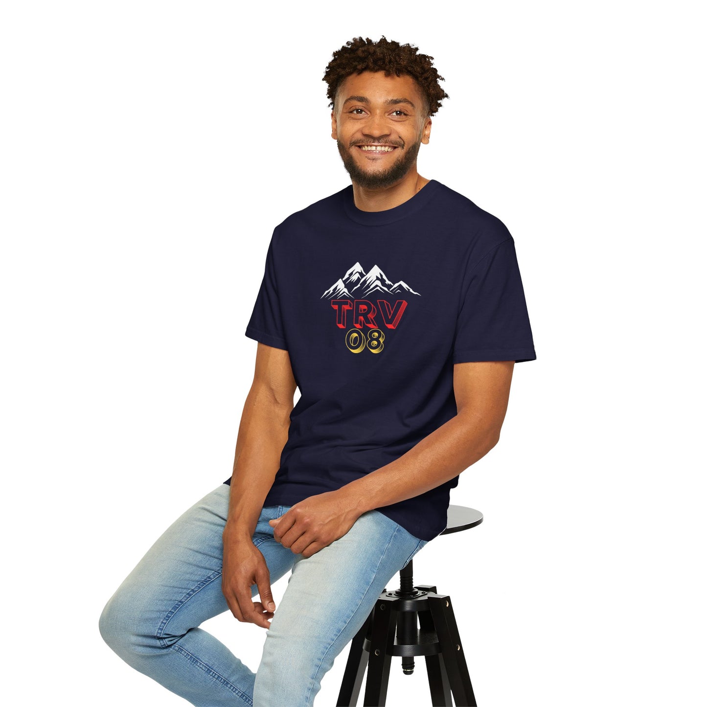 TRV08 Logo Tee | Unisex Garment-Dyed T-Shirt