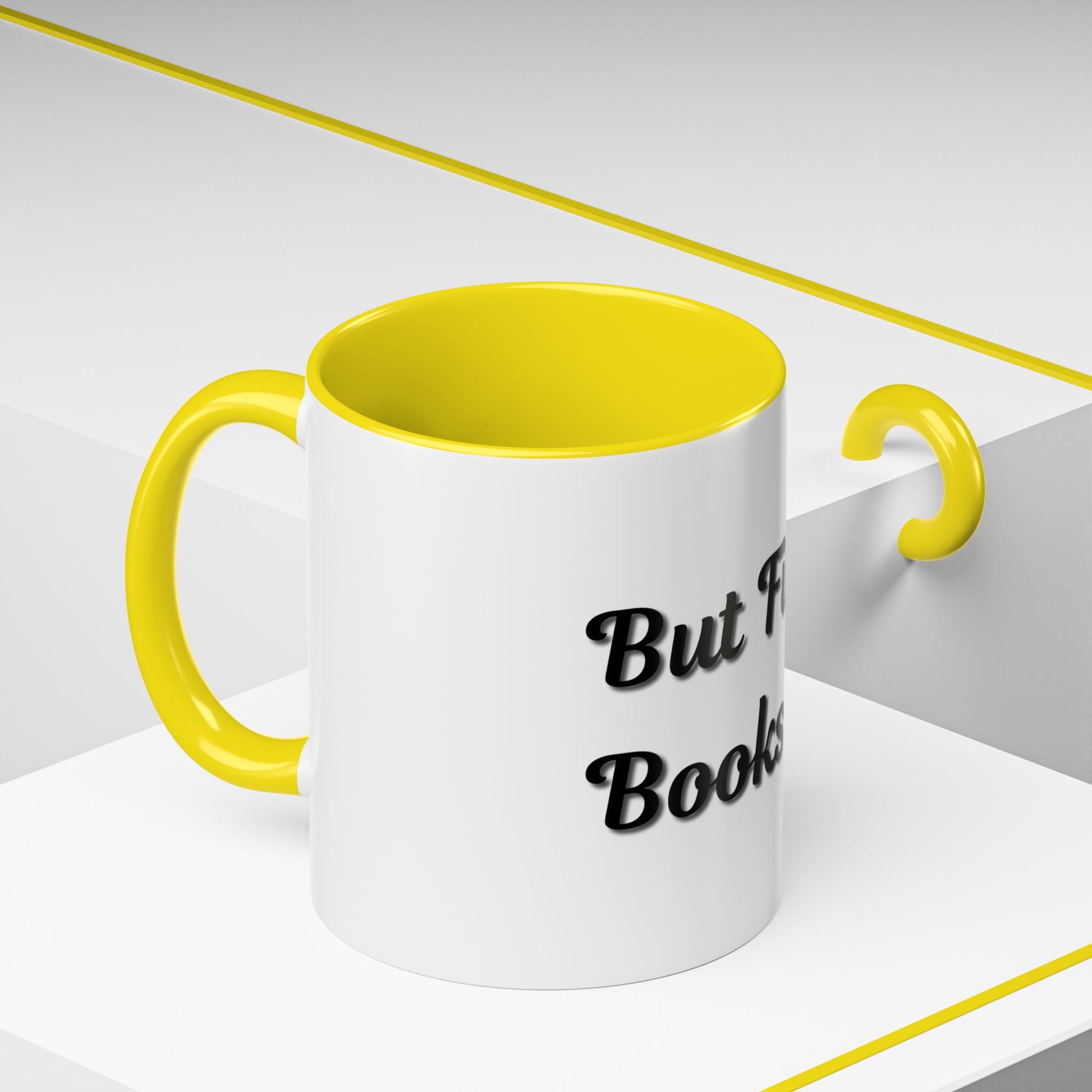 But First, Books Accent Coffee Mug - Perfect Gift for Book Lovers - TRV