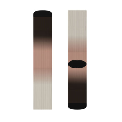Neutral Ombre Gradient Socks | Sublimation Socks