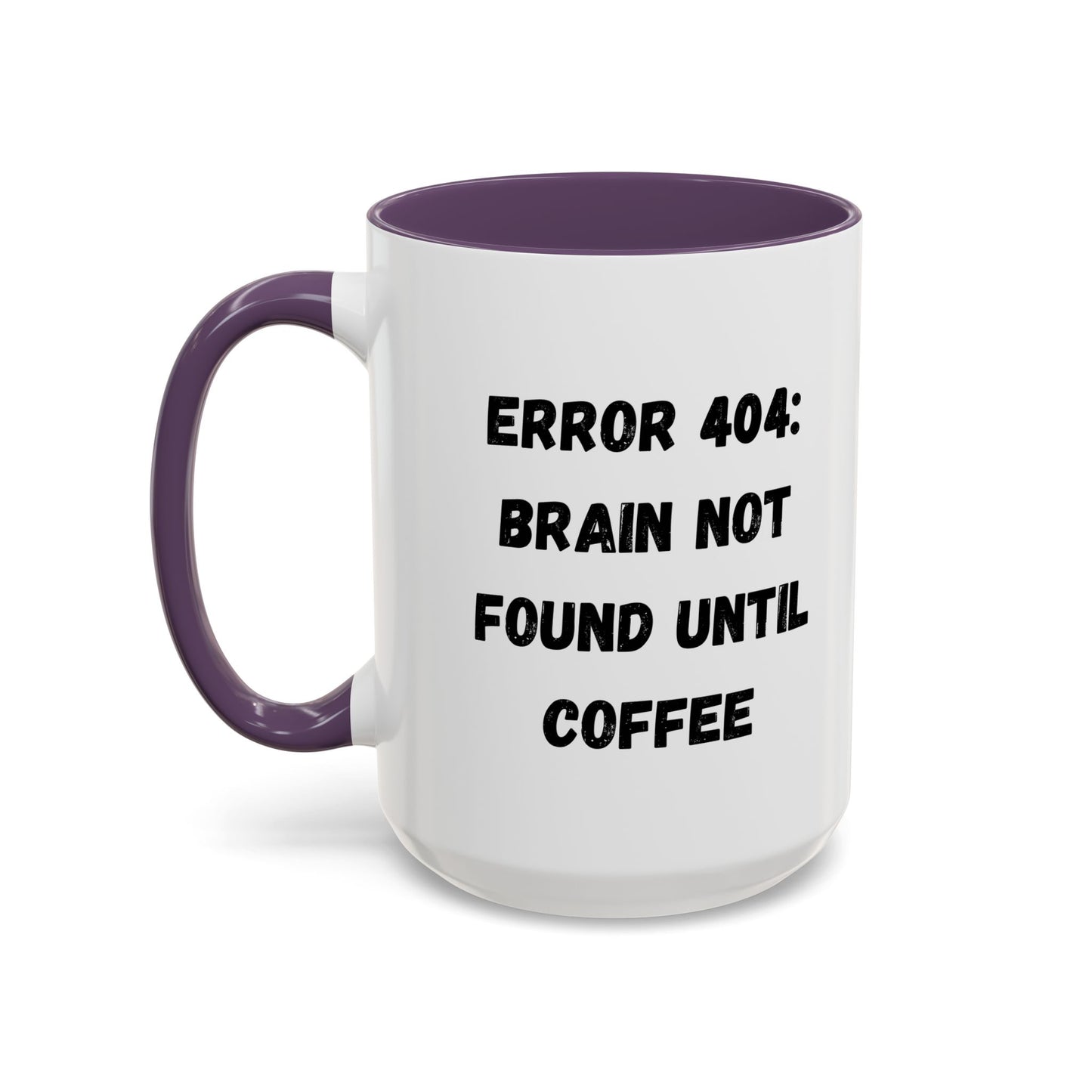 Error 404 Coffee Mug - Perfect for Your Daily Brew, Gift for Programmers, Humor for Coffee Lovers, Office Desk Decor, Nerdy Kitchenware