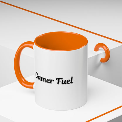 Gamer Fuel Accent Coffee Mug - Perfect for Gamers